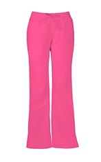 Hot PinkElastic Drawstring Waist Pant